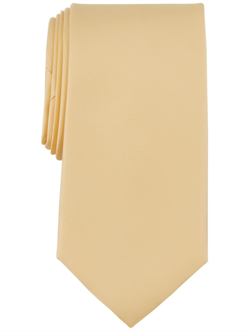Michael Kors Men's Solid Yellow Tie - Picture 4 of 8